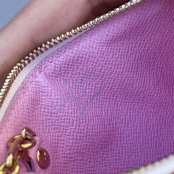 Louis Vuitton White Multicolor Key Cles Takashi Murakami Key Ring - Picture 9 of 11